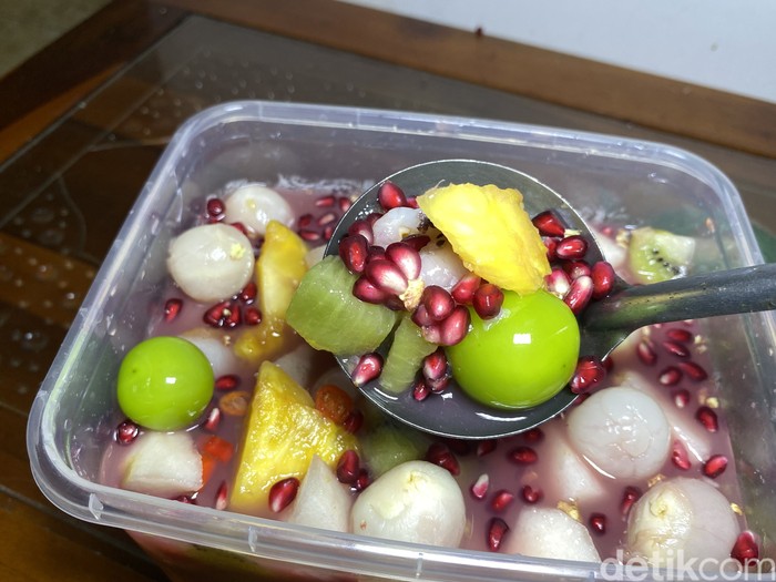 Asinan Buah Sultan racikan detikFood