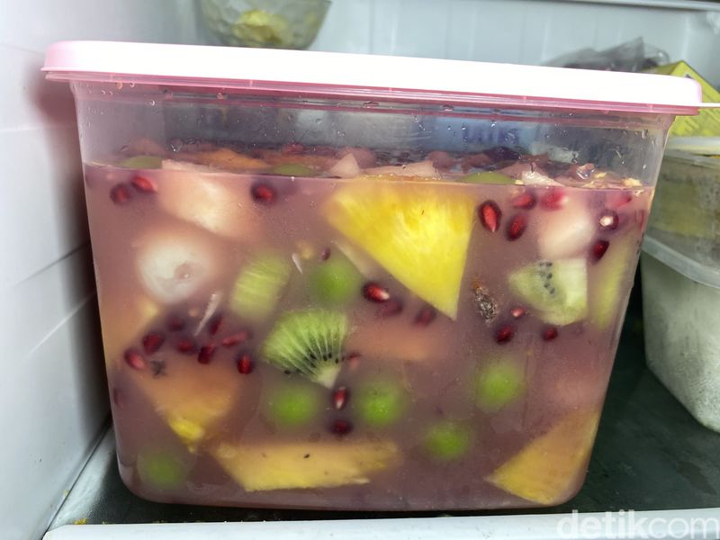 Asinan Buah Sultan racikan detikFood