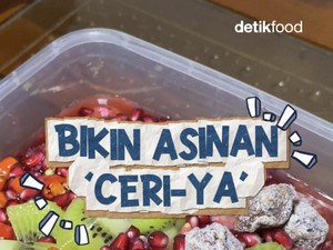 Video: Cobain Bikin Asinan Buah Sultan Ceri-Ya di Rumah, Habis Berapa Ya?