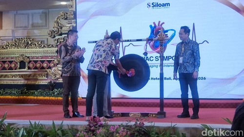 Acara Cardiac Symposium: From Imaging to Intervention yang dilaksanakan di Hotel Prama Sanur Beach, Denpasar, Sabtu (8/8/2026). (Fabiola Dianira)