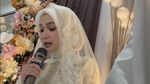Dea Annisa Menangis Mohon Maaf kepada Ibunda di Pengajian Jelang Pernikahan