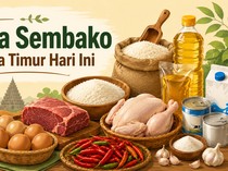 Harga Sembako Jatim Hari Ini: Cabai-Bawang Naik, Minyak Goreng-Ayam Turun