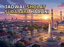 Jadwal Sholat Surabaya 21 Agustus 2026, Lengkap dengan Niat 5 Waktu