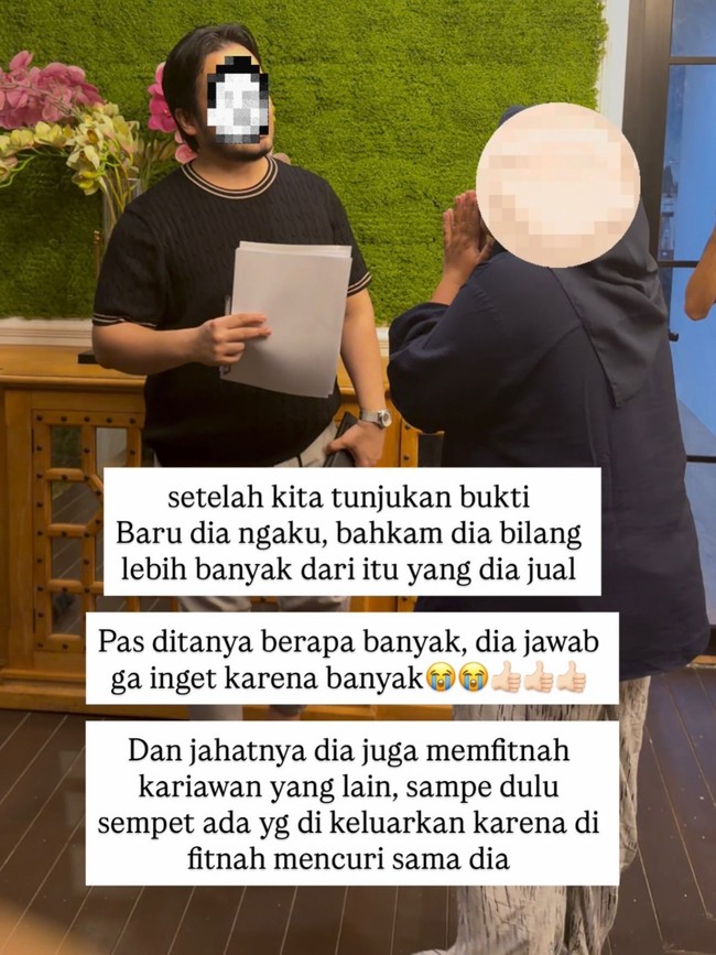 Saudari kembar Tasya Farasya itu mengaku terpukul dengan insiden pencurian yang dialaminya. Ia mengaku terpukul karena “rusaknya kepercayaan yang sudah dibangun” bersama karyawannya. Foto: dok. Instagram @tasyiiathasyia