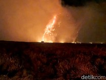 Kebakaran di Bromo Hanguskan 520 Hektare Lahan