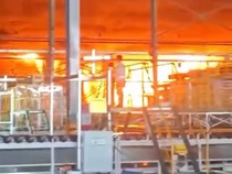 Ini Dugaan Pemicu Kebakaran PT Xinyi Solar Gresik