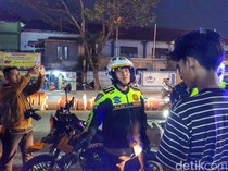 Tekan Begal dan Miras, Polisi Sisir Jalanan di Kabupaten Bandung