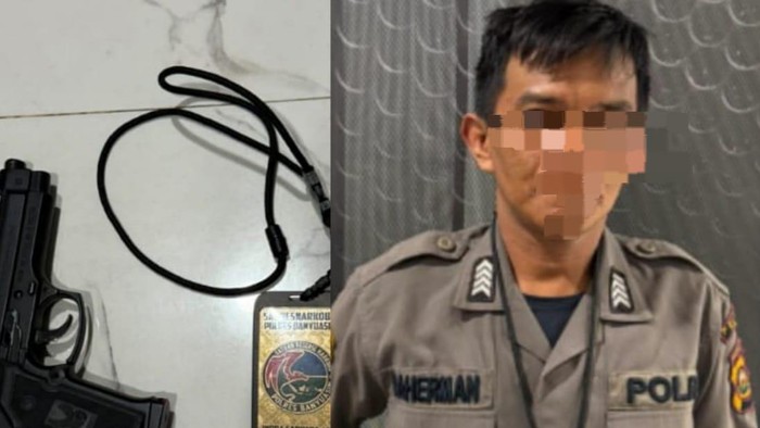 Pria di Palembang ditangkap usai kepergok mencuri susu dengan memakai pakaian polisi