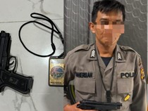 Polisi Gadungan Kepergok Curi Susu di Minimarket Palembang