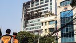 Puing Kebakaran Gedung Bapenda DKI Mulai Dibersihkan