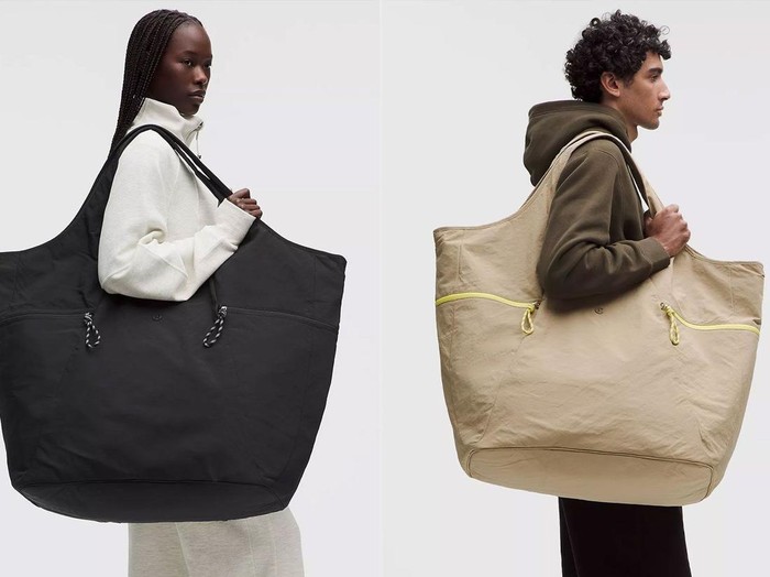 Tas jumbo Lululemon viral.