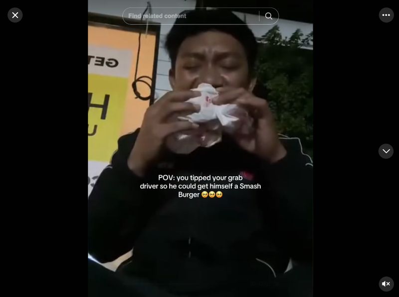 Terharu! Ojol di Bali Dapat Tip buat Beli Smash Burger Favorit Terharu! Ojol di Bali Dapat Tip buat Beli Smash Burger Favorit