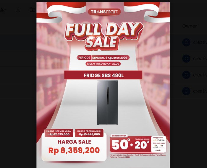 Transmart Full Day Sale