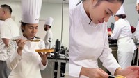 Seru! Azizah Salsha Ikut Kelas Baking di Sekolah Kuliner Legendaris Prancis
