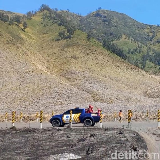 Dampak Kebakaran Bromo Meluas