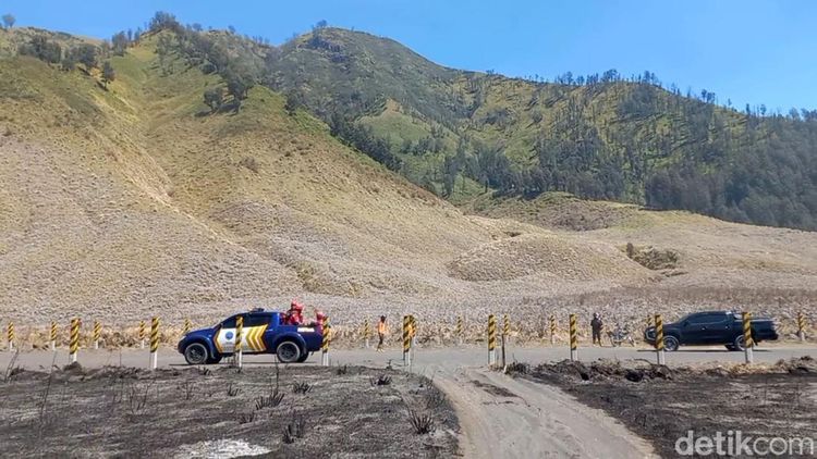 Dampak Kebakaran Bromo Meluas