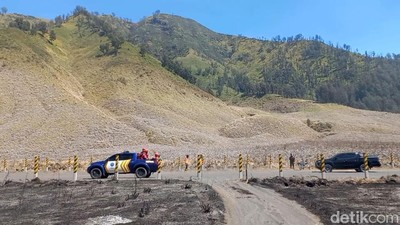 Dampak Kebakaran Bromo Meluas