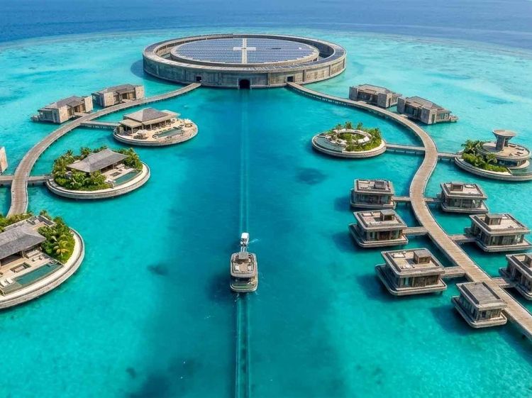 Foto: Desain Pulau Anti-Kiamat di Maladewa yang Diklaim Tahan Gempa