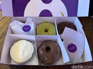 Empuk Manis! Donat Ube Varian Mochi hingga Klasik di Bekasi!