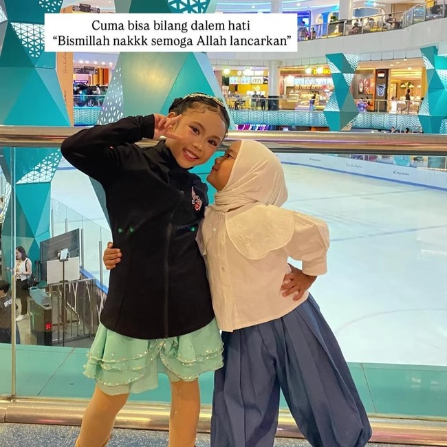 Fitrop Ikut Mellow Sada Murung Lomba Ice Skating di Malaysia, tapi Happy Ending