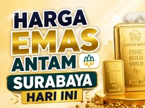 Harga Emas Antam di Surabaya Naik Rp 20.000, Jadi Rp 2.710.000 Per Gram