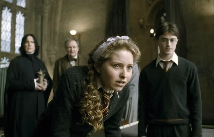 Jessie Cave saat tampil di Harry Potter
