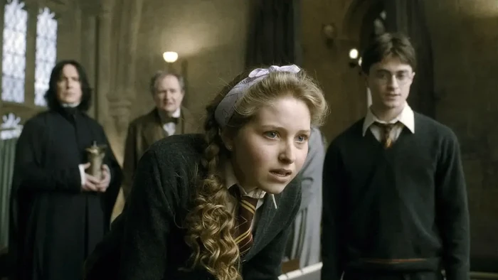 Jessie Cave saat tampil di Harry Potter