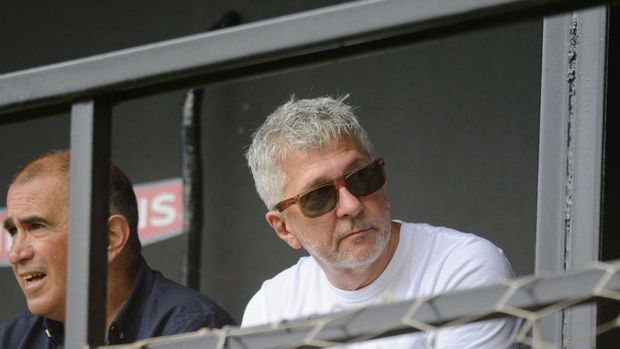 Jorge Messi 26 November 2024, Argentina, Rosario: Jorge Messi, father of Argentine soccer star Lionel Messi, watches Inter Miami's game against Peñarol from Argentina, in which his grandson Thiago is playing. Photo: Emma Garcia/dpa (Photo by Emma Garcia/picture alliance via Getty Images)