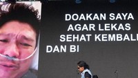 Hal tersebut dikarenakan Andika yang dalam menjalani perawatan di rumah sakit. Foto: dok instagram Praz Teguh