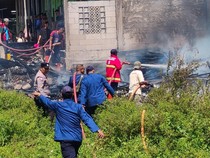 Kebakaran di MI Miftahul Ulum Demak, Kantin Ludes