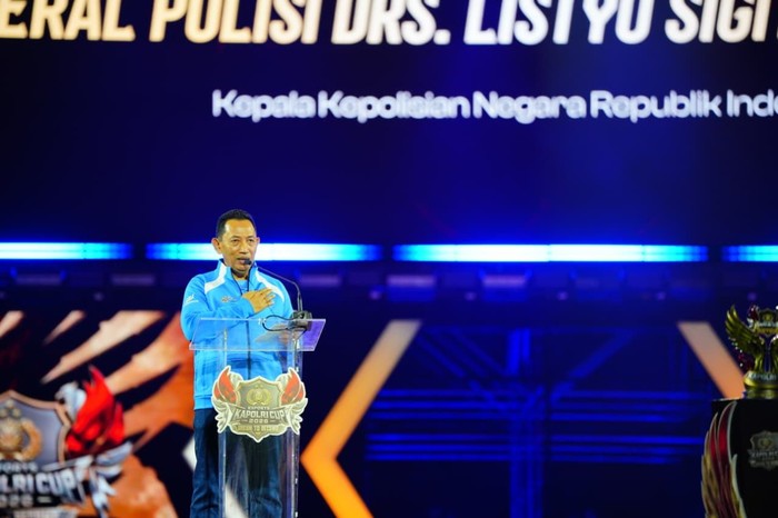 Kapolri Jenderal Listyo Sigit Prabowo ajak atlet dan penikmat gim digital untuk mengambil peran aktif menjaga keamanan ruang digital  (dok. istimewa)