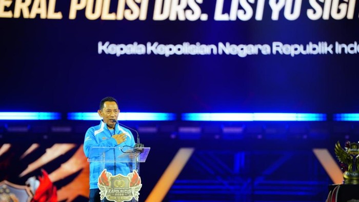 Kapolri Jenderal Listyo Sigit Prabowo ajak atlet dan penikmat gim digital untuk mengambil peran aktif menjaga keamanan ruang digital  (dok. istimewa)