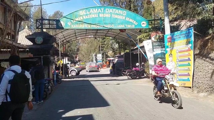 Kawasan masuk Bromo di Probolinggo