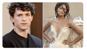 Tom Holland mengatakan bekerja dengan Zendaya adalah hal terbaik. Studi film juga suka karena cukup sewa 1 kamar hotel, cetusnya. Foto: X.com