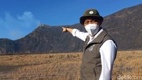 Menhut Tinjau Penanganan Kebakaran Bromo, Maksimalkan Penggunaan Water Bombing
