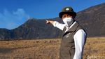 Momen Menhut Raja Juli Memantau Kebakaran Bromo