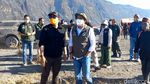 Momen Menhut Raja Juli Memantau Kebakaran Bromo