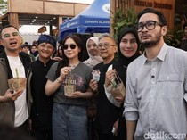HUT ke-19 KBB, Raffi-Nagita Gratiskan UMKM di Jajarans Buat Pengunjung