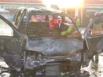 Mobil Terbakar Saat Isi BBM di SPBU Kota Bogor, Sopir Luka di Tangan