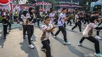 Semarak Kemerdekaan, Ribuan Pesilat Unjuk Jurus di Bundaran HI