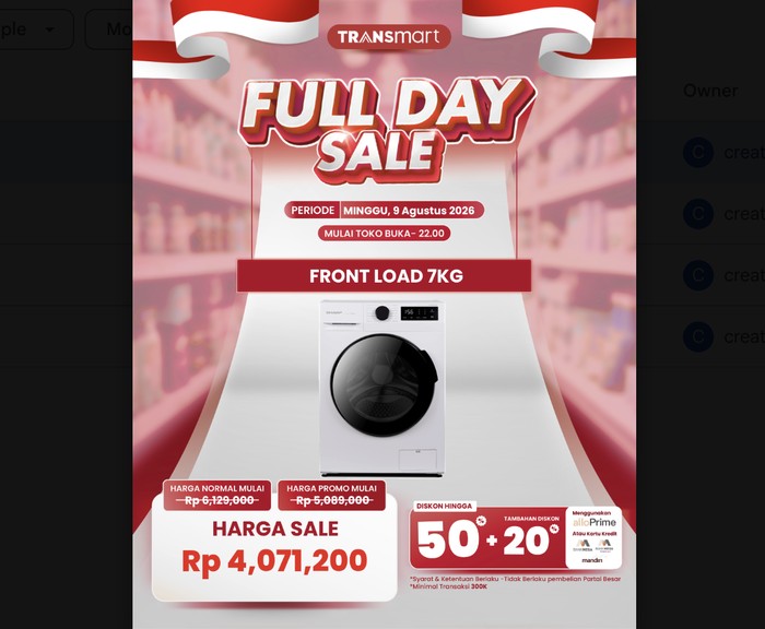 Transmart Full Day Sale