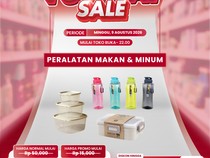 Alat Makan & Minum Banting Harga di Transmart Full Day Sale