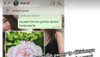 Chat tersebut soal main perumpamaan.  Foto: dok TikTok Ayu Ting Ting