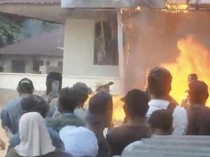 Unjuk Rasa di Kantor Timah Beltim Ricuh, Polisi Selidiki Pelaku