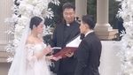 Gisela Cindy dan Sian Resmi Menikah, Ucap Janji Suci di Altar