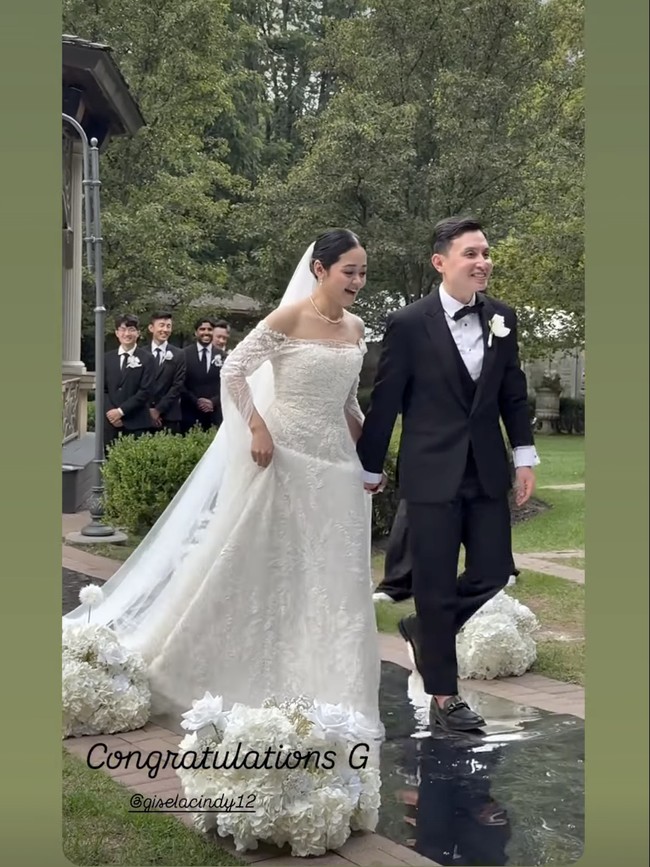 Gisela Cindy dan Sian Resmi Menikah, Ucap Janji Suci di Altar