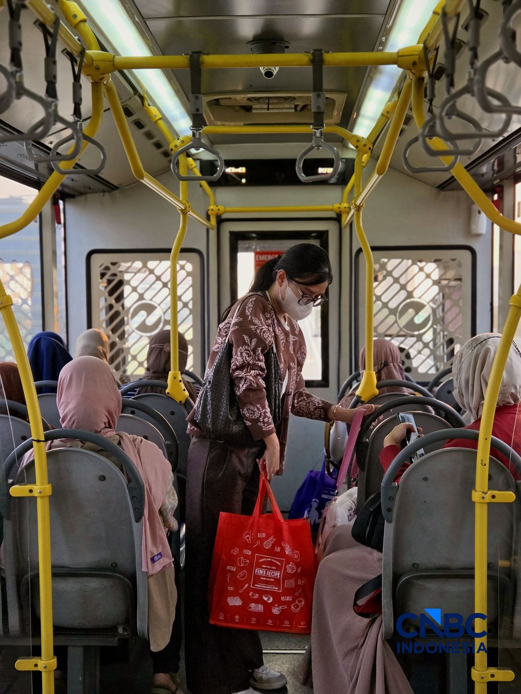 Hasil foto dari Samsung Galaxy Z Fold8. (CNBC Indonesia/Kartini Bohang)