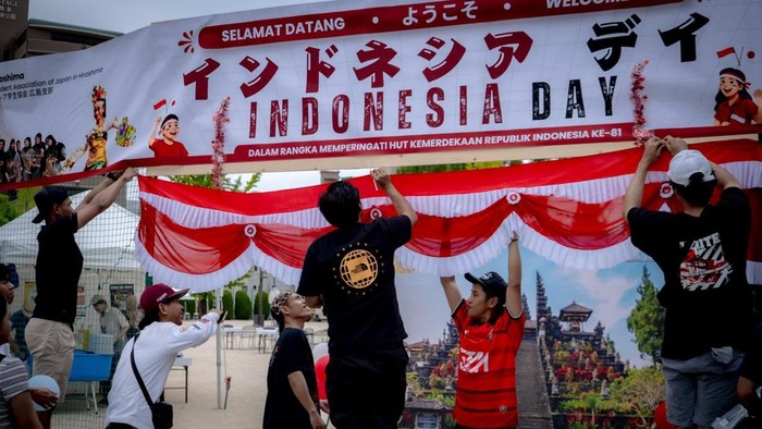 Keseruan Indonesia Day Jelang HUT ke-81 RI yang digelar PPI Hiroshima