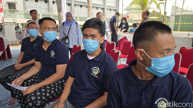 Menteri Imipas Agus Andrianto menghadiri hormat kesehatan Kemenimipas