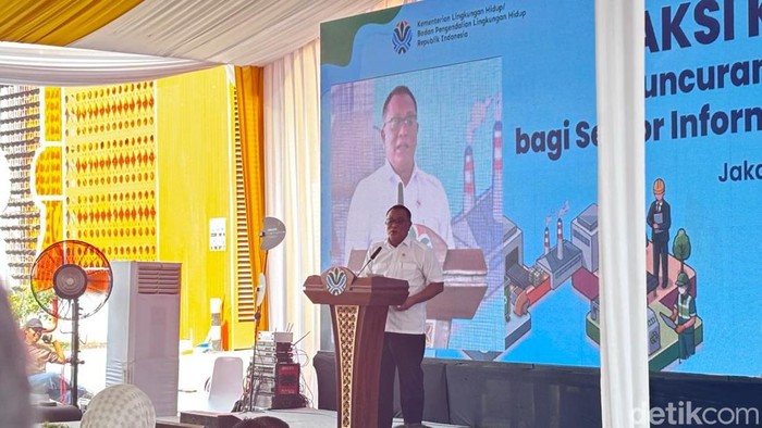Menteri Lingkungan Hidup (LH) Mohammad Jumhur Hidayat
